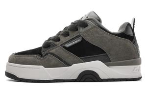 Низкие скейтерские кроссовки мужские черно-серые Dickies