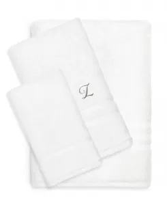 Набор из 3 банных полотенец Denzi из турецкого хлопка с индивидуальным дизайном Linum Home, Z