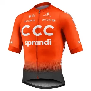 Джерси Giant CCC Team Etxeondo short sleeve, оранжевый