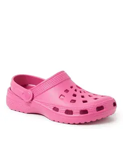 ЭкоКози женские экологичные сабо Dearfoams, розовый