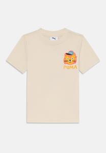 Футболка Puma MOODY CAT GRAPHIC UNISEX, Alpine Snow/Multi-Coloured