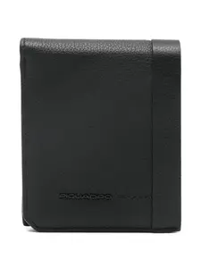 Кожаный кошелек Piquadro, черный