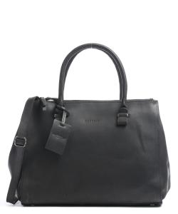 Винтажная сумка Wieske из телячьей кожи. Burkely, черный