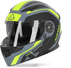 Шлем Acerbis Rederwel Graphics, Gray/Yellow