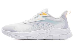 Женские белые голубые фиолетовые противоскользящие износостойкие дышащие кроссовки для бескаблучной обуви QIAODAN