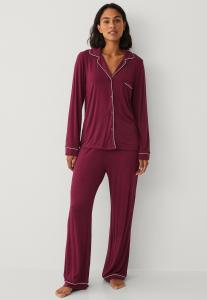 Пижамный комплект Ellos Collection ADELE SET, Burgund/Bordeaux
