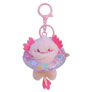 Милый плюшевый кулон-брелок в виде морского животного, надувной круг, 9 см KUMAOYA