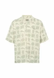 Рубашка из льна с принтом dpmdpprinted для курортного отдыха Denim Project, Objects Print