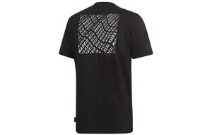 Футбольная майка мужская черная Adidas, черный