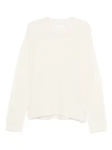 Шерстяной свитер с круглым вырезом Berner Kühl, белый