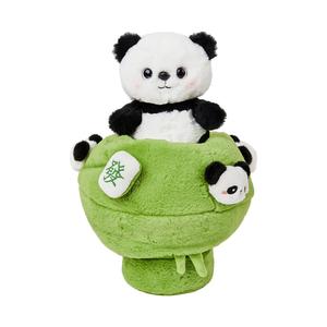 Плюшевая кукла Panda Bamboo Tube Collection, высота 15-40 см The Green Party