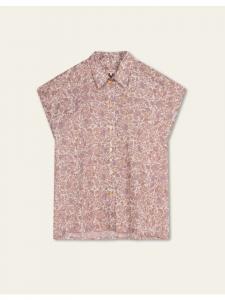 Oilily Блузка цвета банана фиолетового цвета