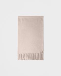 Шарф из шелка и кашемира Prada, бежевый