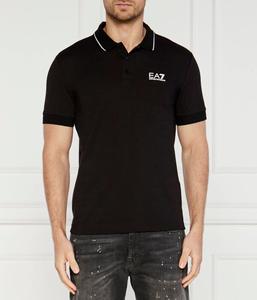 Рубашка поло Slim fit Ea7, черный