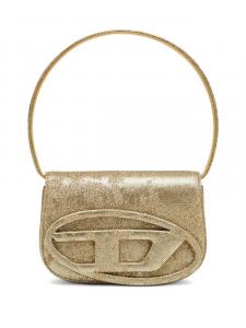 Сумка через плечо 1DR с блестками Diesel, золотой