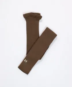 Леггинсы в рубчик One-Point Studio Picone, цвет Brown (010)