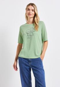 Футболка с принтом Street One, цвет Grün