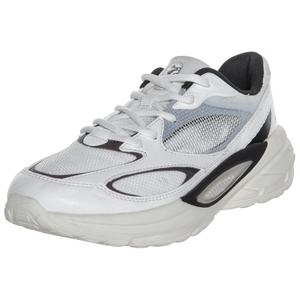 Кроссовки женские Crane Feather Millennium с амортизацией, износостойкие, низкие, белые черные Erke, цвет: Микрокристаллический Белый/Глубокий Черный