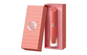 GIORGIO ARMANI Amani Nude Brown жидкая помада для губ подарочный набор глянцевая легко растушевывается тон 4мл