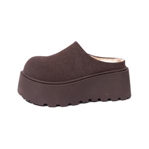 La Chapelle Сланцы с закрытым носком TPR, устойчивые к истиранию, для женщин, brown