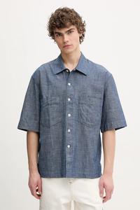 Рубашка из хлопка Sunflower, темно-синий