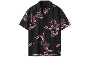 Рубашка для скейтбординга мужская черная Lining, черный