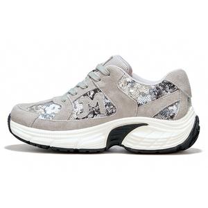 Кроссовки женские толстые низкие Joy&Mario, цвет Champagne