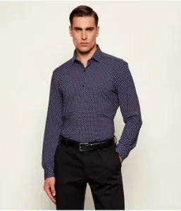 Футболка Кенно slim fit Hugo, темно-синий