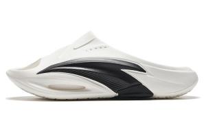 ANTA Мужские спортивные шлепанцы с азотными пузырьками бело-черные