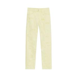 Джинсы Givenchy Distressed Denim Jeans, Acid Yellow