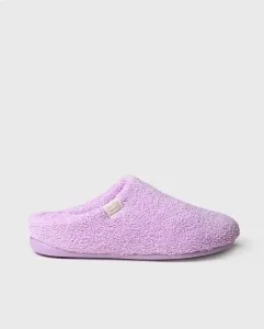 Женские открытые тапочки из махровой ткани однотонных тонов Toni Pons, розовый