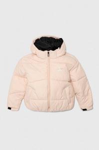 Детская куртка Calvin Klein Jeans, розовый