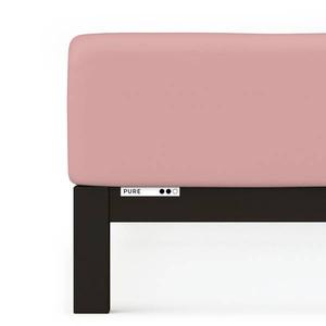 Простыня schlafgut Pure, 90x40x220 см цвет purple mid