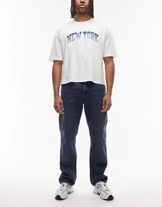 Джинсы Tommy Jeans Otis Regular Carpenter темно-синего цвета