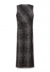 Длинное платье SMANICATO Calliope, черный