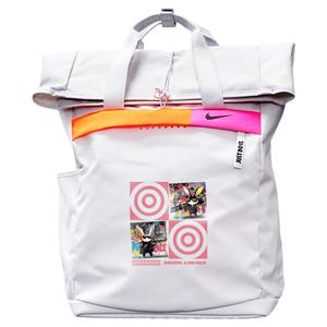 Nike Тканевый рюкзак унисекс светло-серебристый серый с бейджем, Rabbit's Counterattack
