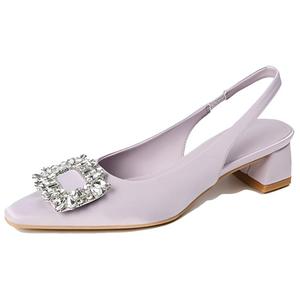 TATAYA Женские туфли на платформе с массивным каблуком светло-фиолетовые, цвет Light Purple