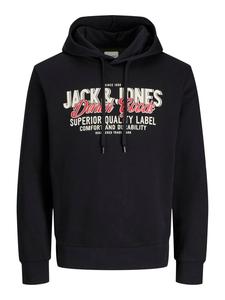 Толстовка с капюшоном Jack & Jones, черный
