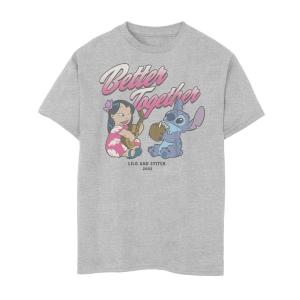 Футболка Disney Lilo & Stitch с портретом для мальчиков 8–20 лет Licensed Character