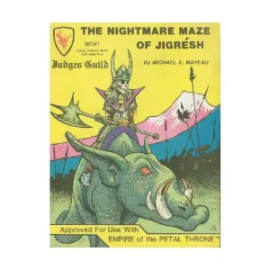 Модуль Nightmare Maze of Jigresh, Empire of the Petal Throne Modules (Judges Guild)