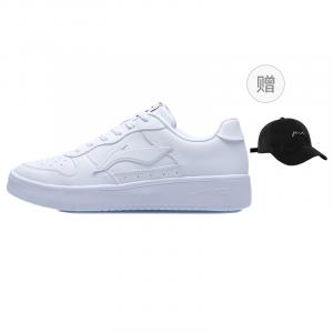 Кроссовки для скейтбординга Li Ning Floating Boat, низкие, нескользящие, износостойкие, дышащие, с эффектом увеличения роста Li-Ning, белый hat