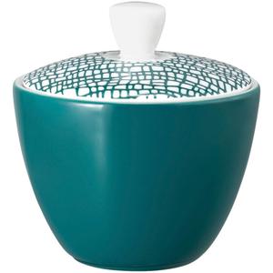 Сахарница Life Fashion 1 шт., объем 0,26 литра Seltmann Weiden, Trendy petrol, weiß