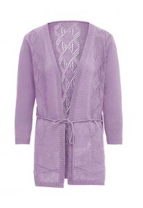 Вязаный кардиган ALARY Knit Cardigan, лавандовый