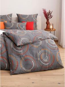 Witt Weiden Постельное белье с принтом антрацитового и красного цвета