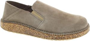 Женские сандалии Birkenstock Oswego серый кожаный R