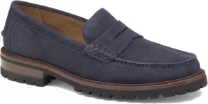 Мужские слипоны Johnston & Murphy Collier Penny Loafer для повседневной и официальной носки, темно-синий