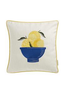 Наволочка декоративная Tom Tailor Lemons, 38x38 см, желтый