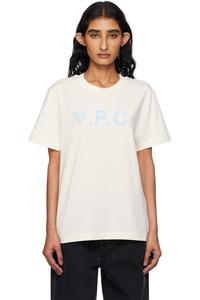Стандартная футболка Grand 'VPC' A.P.C., экрю