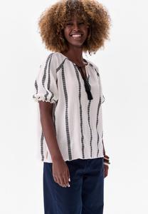 Блуза KROXI blue shadow, белый