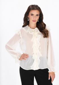 Блуза faina Button-down blouse, White